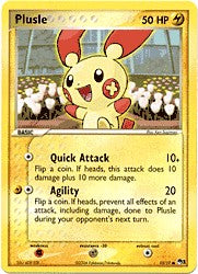 Pokemon Promo Card - Plusle #13/17
