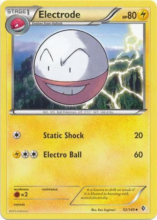 Electrode 52/149 - Pokemon Boundaries Crossed Uncommon Card