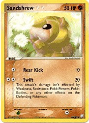 Pokemon Team Rocket Returns - Sandshrew