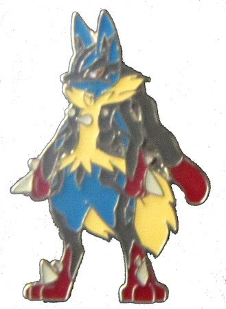 XY Mega Lucario Collector's Pin