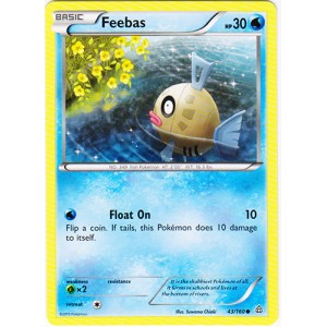 Feebas 43/160 - Common Pokemon XY Primal Clash Card