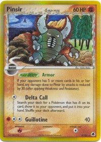 Pokemon EX Dragon Frontiers - Pinsir (Holofoil) Card