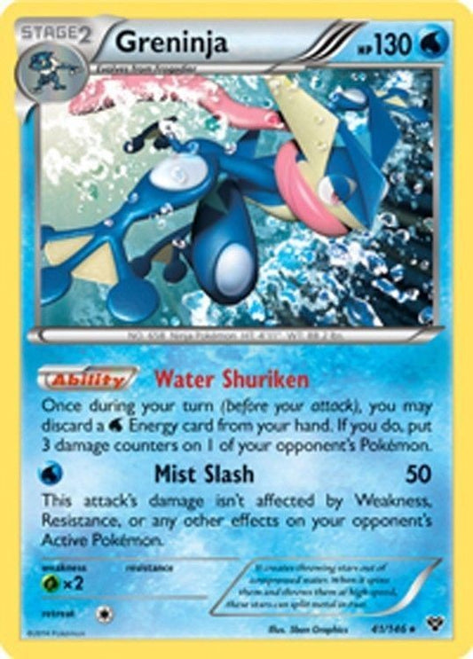 Greninja 41/146 - Pokemon XY Holo Rare Card