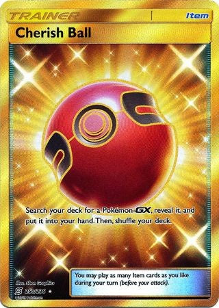 Cherish Ball - 250/236 - Secret Rare Sun & Moon: Unified Minds
