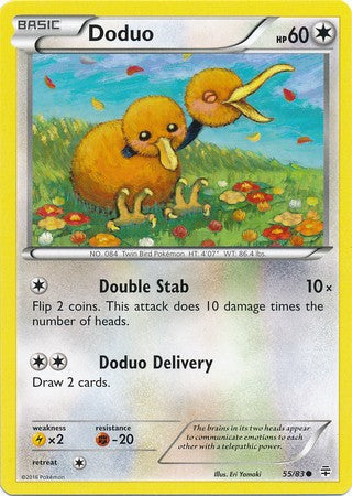 Doduo 55/83 Common - Pokemon Generations Card