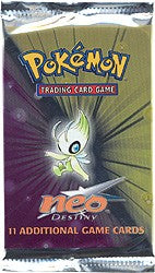 Pokemon Cards Neo Destiny Booster Pack