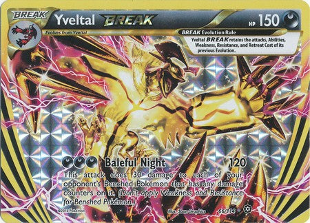 Yveltal BREAK 66/114 Rare BREAK - Pokemon XY Steam Siege Card