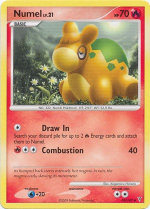 Pokemon Supreme Victors Uncommon Card - Numel 74/147