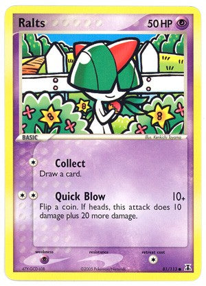 Pokemon EX Delta Species- Ralts