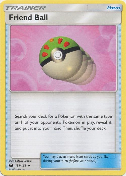 Friend Ball 131/168 Uncommon - Celestial Storm SM7 Pokemon Card