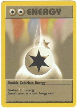Pokemon Basic Uncommon Card - Double Colorless Energy 96/102
