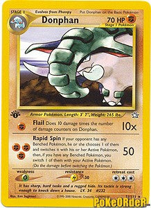 Neo Genesis Rare - Donphan