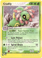 Pokemon Sandstorm Holo Rare Card - Cradily 3/100