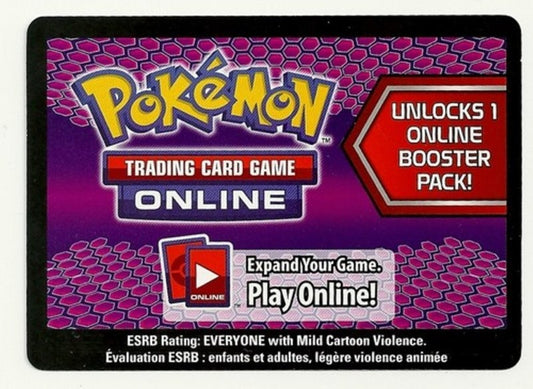 Pokemon Black & White Dark Explorers Online Code Card