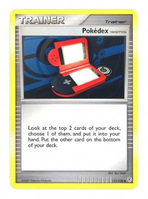 Pokemon Diamond & Pearl Uncommon Card - Pokedex Handy910 111/130