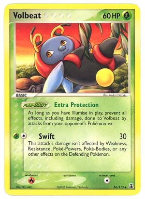 Pokemon EX Delta Species- Volbeat