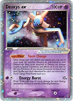 Pokemon EX Deoxys Ultra Rare Card - Deoxys ex 97/107