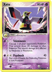 Pokemon EX Unseen Forces Uncommon Card - Xatu 49/115