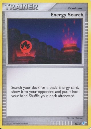 Pokemon Common Promo Single Card - Energy Search 10/12