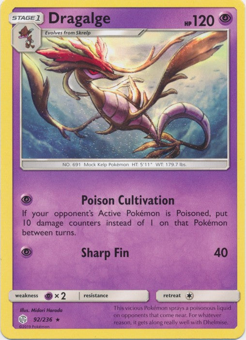 Dragalge - 92/236 Cosmic Eclipse