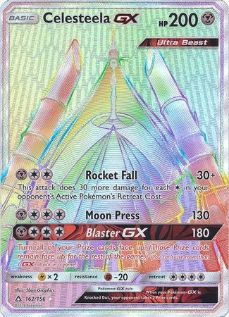 Celesteela GX 162/156 Hyper Rare - Pokemon Ultra Prism