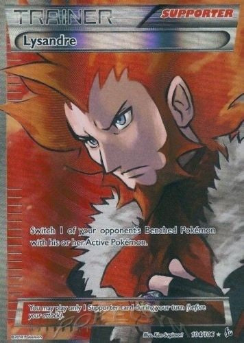 Lysandre 104/106 - Pokemon XY Flashfire Full Art Ultra Rare Card