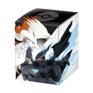Japanese Pokemon Black & White Deck Box with Reshiram & Zekrom