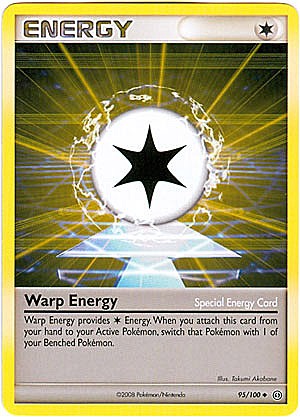 Pokemon Diamond and Pearl Stormfront Card - Warp Energy (U)