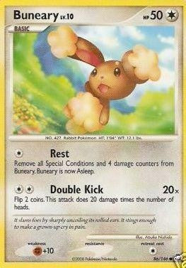 Pokemon Legends Awakened Common Card - Buneary 86/146
