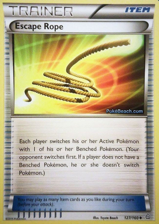 Escape Rope 127/160 Trainer - XY Primal Clash Single Card