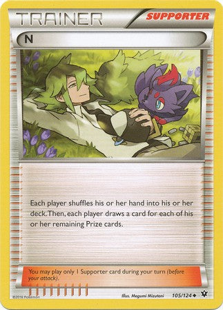 N 105/124 Uncommon - Pokemon XY Fates Collide Card