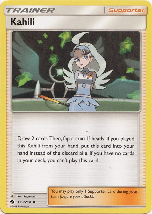 Kahili - 179/214 Pokemon » SM Lost Thunder Uncommon