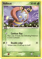 Pokemon EX Emerald Uncommon Card - Volbeat 42/106