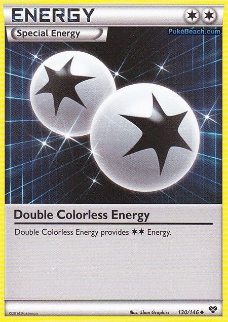 Double Colorless Energy 130/146 - Pokemon XY Uncommon Card