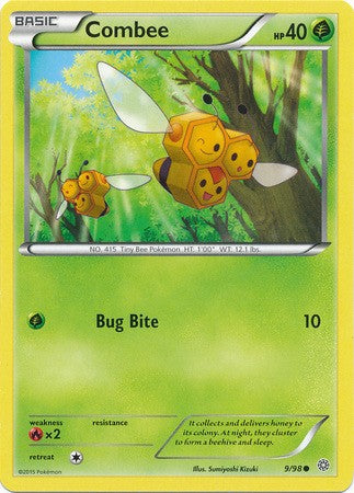 Combee 9/98 COMMON - Pokemon XY Ancient Origins Card