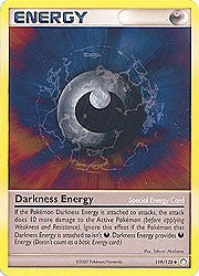Pokemon Diamond & Pearl Mysterious Treasures- Darkness Energy