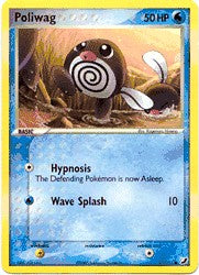 Pokemon EX Unseen Forces Common Card - Poliwag 67/115
