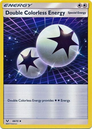 Double Colorless Energy - 69/73 - Uncommon Sun & Moon: Shining Legends Singles