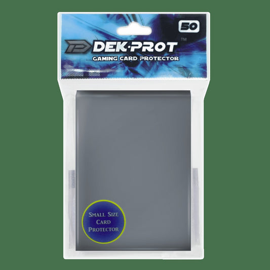Dek Prot YuGiOh Sized Card Sleeves - Darksteel Grey (50 Card Sleeves)