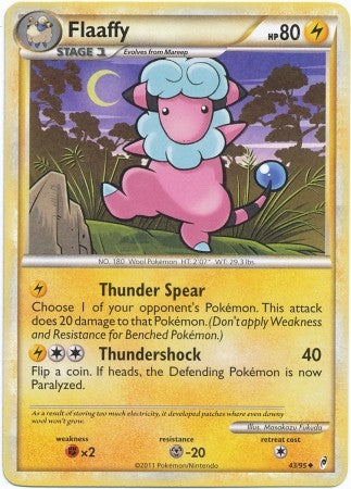 Pokemon Call Of Legends Flaaffy 43/95 Uncommon Card