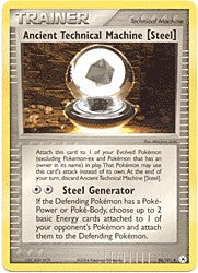 Pokemon EX Hidden Legends - Ancient Technical Machine (Steel)