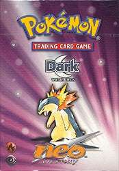 Pokemon Cards Neo Destiny 'Dark' Deck