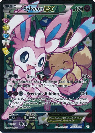 Sylveon EX RC32/RC32 Ultra Rare - Pokemon Generations Card