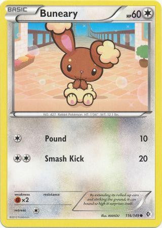 Buneary 116/149 - Pokemon Boundaries Crossed Common Card