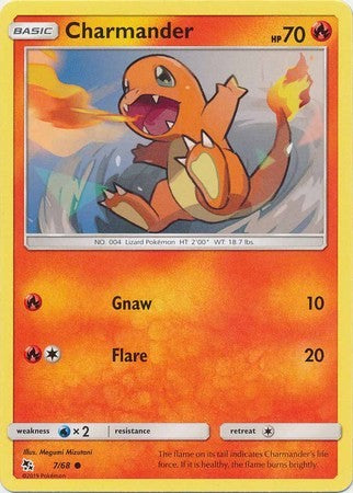 Charmander - 7/68 - Common Sun & Moon: Hidden Fates