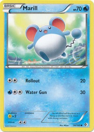 Marill 36/149 - Pokemon Boundaries Crossed Common Card