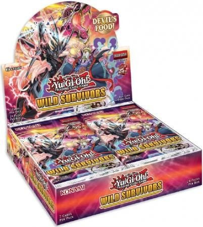 Wild Survivors 1st Edition Booster Box (Yugioh)