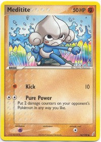 Pokemon EX Crystal Guardians - Meditite