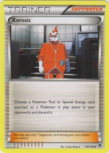 Xerosic 110/119 - Trainer Pokemon XY Phantom Forces Card