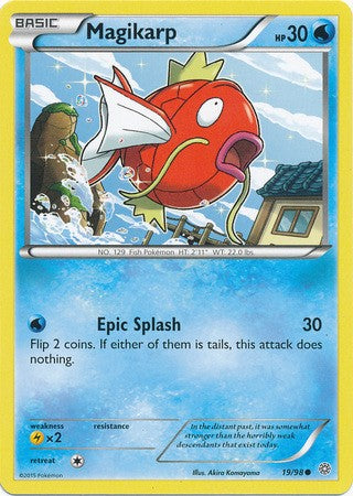 Magikarp 19/98 COMMON - Pokemon XY Ancient Origins Card